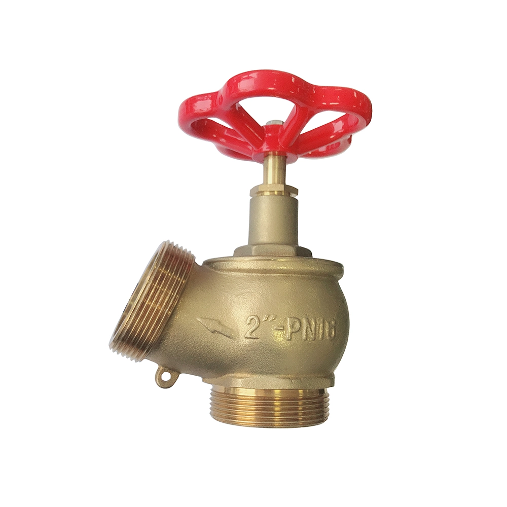 11/2′ ′ -21/2′ ′ Brass Fire Hose Valve with Aluminum Cap